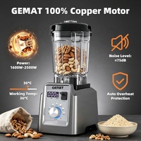 Licuadora Profesional de Alta Calidad para Cocina, Electrodoméstico de Cocina con Luz LED, 2000 Vatios