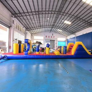 Parcours d'obstacles gonflable aquatique pour enfants, château gonflable commercial pour piscine - Product Image 5
