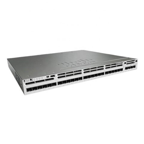 WS-C3850-24S-E Used Original Cata lyst 3850 series Managed L3 Switch 24 Gigabit Sfp Ports