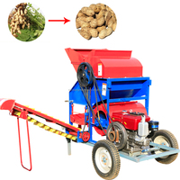 Tracteur de moissonneuse d'arachides Offre Spéciale batteuse d'arachides de manioc