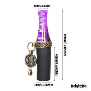Punte per bocca di narghilè fatte a mano in metallo Silicone Shisha Chicha bocchino con punta filtrante con collana - Product Image 2