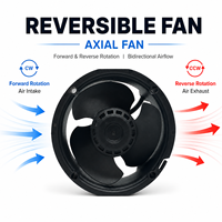 Ventilateur axial réversible à roulement à billes haute vitesse 92*38mm, ventilateur de refroidissement silencieux industriel DC 12V/24V, OEM/ODM, marque MX