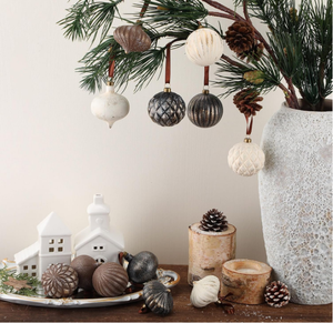 Plastic Christmas Tree Neutral Home Decoration Ring Hanger, Brown Retro <b>Large</b>-sized Christmas Decoration, Shatter-proof Tree - Product Image 6