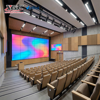Mur vidéo LED fixe à pas de pixel ultra-clair P1.538 pour affichage intérieur en universités, auditoriums, salles de séminaire, enseignement et présentations
