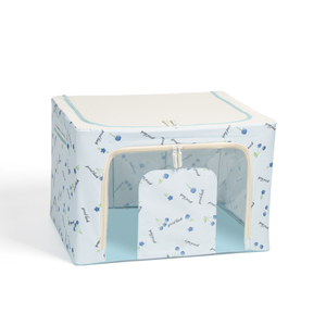 Hộ Gia Đình Hình Chữ Nhật Lưu Trữ Hộp Thiết Kế Hiện Đại Có Thể Gập Lại Vải Quilt <span class=keywords><strong>Bin</strong></span> Cho Nhà Quần Áo Xe Tủ Quần Áo Lưu Trữ - Product Image 2