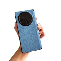 Casing HP Glory Magic V6 V5 Advanced Sense Central Axis Magnetic Suction V3 Layar Lipat Motif Kulit Sederhana Hewan