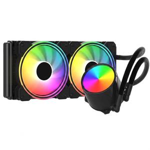 Enfriador de Agua para CPU AIO de 240 mm Directo de Fábrica, Cabezal de Bomba con Espejo ARGB, Ventilador Hidráulico Silencioso, Refrigeración para PC de Escritorio, Suministro al por Mayor, 240 mm ARGB F - Product Image 6