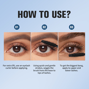 <span class=keywords><strong>Mascara</strong></span> <span class=keywords><strong>waterproof</strong></span> en gros pour maquillage des yeux, facile à enlever, volume et longueur supplémentaires, hypoallergénique, logo personnalisé, <span class=keywords><strong>mascara</strong></span> végétalien en fibres - Product Image 6