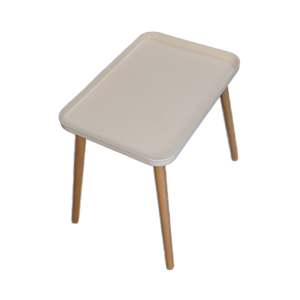 Mesa Auxiliar de Café Cuadrada de Madera Moderna, Económica, de Plástico, <span class=keywords><strong>para</strong></span> Comedor, <span class=keywords><strong>Cocina</strong></span> y Sala de Estar Moderna - Product Image 3
