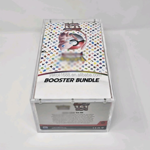 Étui en acrylique pour l'affichage de paquets de boosters <span class=keywords><strong>Pokémon</strong></span>, affichage de paquets de boosters <span class=keywords><strong>Pokémon</strong></span> anglais, étui en acrylique - Product Image 3