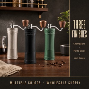 Molinillo de Café Manual Negro, Ajustable, de Acero Inoxidable, Portátil, para el Hogar y Viajes - Product Image 6