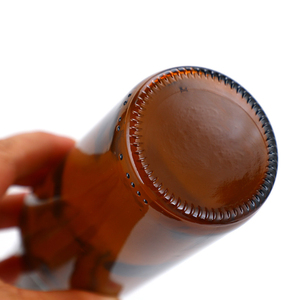 Bottiglia per Bevande Trasparente da 250ml 330ml 500ml, Bottiglia in Vetro Personalizzata per Succhi e Birra - Product Image 6