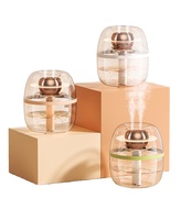 Humidificateur 3L Diffuseur d'huiles essentielles à double pulvérisation Diffuseur USB d'aromathérapie Diffuseur de parfum de grande capacité pour la maison et la chambre à coucher