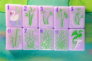 Juego de Mahjong de Acrílico Tallado <span class=keywords><strong>a</strong></span> Doble Cara, Estilo París, de Lujo Moderno, para Reuniones de Amigos, Venta al por Mayor y Menor - Product Image 4