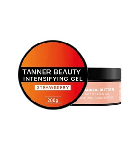 OEM de larga duración tono de piel profunda cuerpo bronceador mantequilla bronceado Gel aceite instantáneo más rápido sunbed amigable <span class=keywords><strong>Acelerador</strong></span> de bronceado - Product Image 2