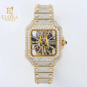 Montre pour homme en acier inoxydable avec diamants Moissanite de qualité supérieure, style Hip Hop, montre de luxe disponible au meilleur prix du marché, audacieuse et élégante. - Product Image 1