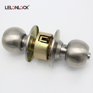 Kunci Pintu Interior Model Modern dengan Kenop Bola, Tahan Lama, Bahan SS304, Versi Berkunci/Tanpa Kunci, <span class=keywords><strong>Deadbolt</strong></span> - Product Image 2