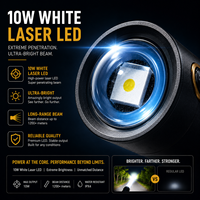 Lampe torche tactique de poche, design laser, rechargeable, batterie lithium 18650, super lumineuse, mini, étanche, portable, pour la randonnée et les situations d'urgence