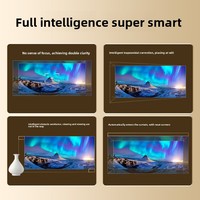Promotion : Projecteur NetFlix Auto Focus 1080p Ultra HD LED 550 Lumens C8PRO avec mise en miroir d'écran sans fil
