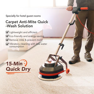 Máquina de Limpieza de Alfombras Portátil Comercial, Máquina de Limpieza de Alfombras de Espuma Seca <span class=keywords><strong>con</strong></span> Cepillo de Mano y Paños de Microfibra - Product Image 2