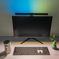 Lampe de moniteur à LED intelligente à intensité variable, protection des yeux, sans éblouissement, alimentée par USB, barre lumineuse de moniteur LED avec télécommande sans fil