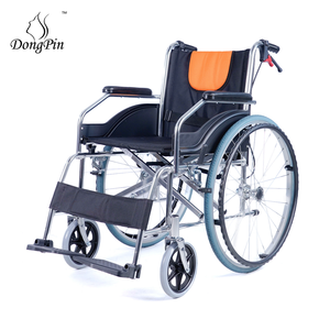 灵活的铝合金框架手动轮椅，轻型医疗设备，带可调节安全带 - Product Image 1