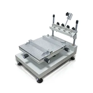 齐河厂家直销 QH3040 台式手动焊锡膏印刷机丝网印刷机 SMT 丝印机