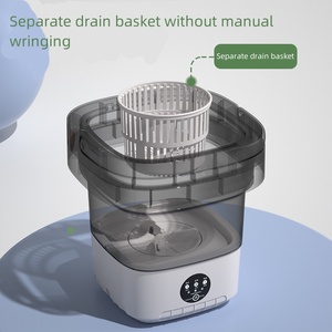 Máy giặt và sấy điện cầm tay mini 12L máy giặt nhỏ với máy sấy quay gia đình - Product Image 3