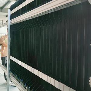 Couvercle anti-poussière CNC pliant en nylon noir couvercle de <span class=keywords><strong>soufflet</strong></span> d'<span class=keywords><strong>orgue</strong></span> en accordéon avec bouclier de protection en tissu de guidage pour organes - Product Image 6