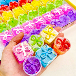 Caja de Regalo de Plastilina Colorida, Juego de 18 Colores, Kit de Arcilla Moldeable para Niños de 5 a 7 Años, Juguete de Plastilina Unisex para Manualidades - Product Image 1