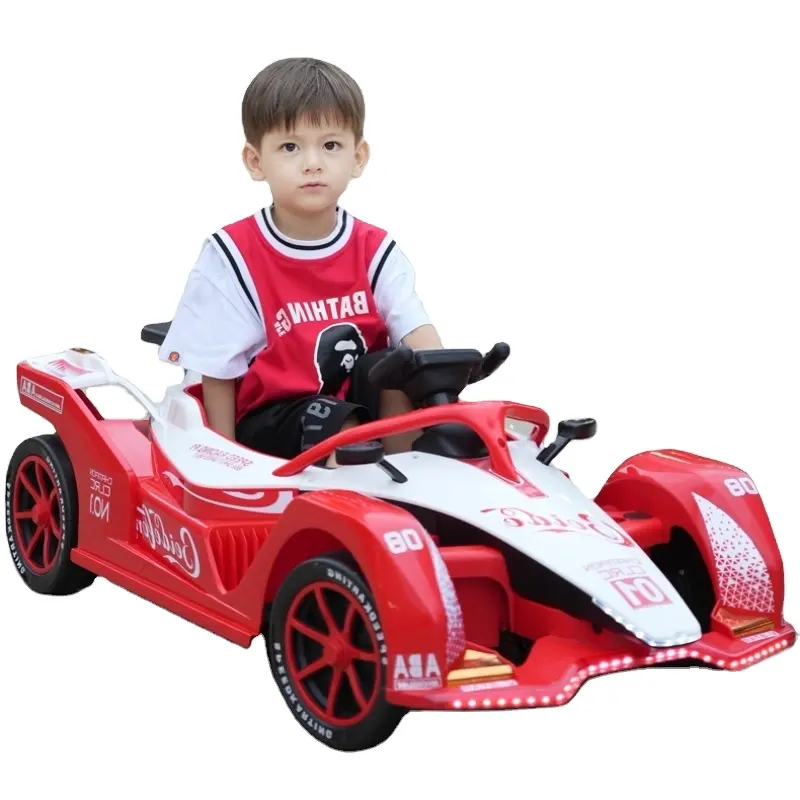 2023 Beste Verkoop Kinderen Ride-On Auto 'S 18V Batterij Legering Kiel Drift Kart Speelgoed Met 2.4G Bluetooth Voor 2-9 Jaar Kind