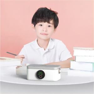 NEW DESIGN Rechargeable Electric Thermal Heated Bento <b>Lunch</b> <b>Box</b> Stainless Steel <b>Kids</b> <b>for</b> Adult Portable - Product Image 1