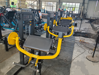 Équipement de fitness commercial bras d'entraînement de puissance Muscle Blaster Pin chargé biceps assis curl machine