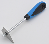 Grattoir à peinture en acier inoxydable, outils de décapage de peinture avec lames remplaçables pour le travail du bois et le décapage de peinture