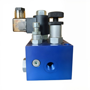 Hydraulic Directional Control Valve Block 3-Way 315 Bar 40 L Min Aluminum <b>Threaded</b> <b>Insert</b> Mounting - Product Image 3