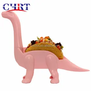 Holder Plastic Plate CHRT Dinosaur Taco Holder Wholesale Plastic 2 Pack Tacos Dino Taco Holder Plate For Kids