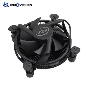 인텔 LGA755 1150 1151 1155 1156 1200 알루미늄 및 쿠퍼 방열판 용 새로운 액티브 CPU 쿨러 슈트