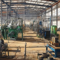 Ligne de production d'huile de soja 5TPD-2000TPD et mini usine de raffinerie d'huile comestible à vendre