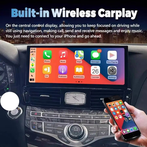 Radio para Auto con Pantalla Táctil de 12.3 Pulgadas, Android 15, GPS, Navegación, Reproductor Multimedia Estéreo para Infiniti Q70 M25 M35 2011-2017 - Product Image 6