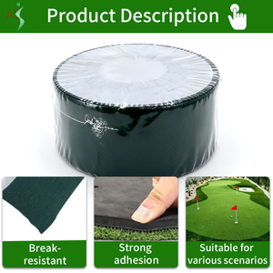 Ruban <span class=keywords><strong>de</strong></span> fixation durable pour gazon artificiel, idéal pour les greens <span class=keywords><strong>de</strong></span> <span class=keywords><strong>golf</strong></span>, les terrains <span class=keywords><strong>de</strong></span> football et autres surfaces gazonnées. - Product Image 2