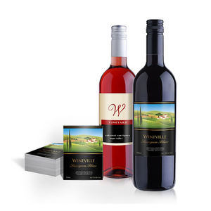 Étiquette professionnelle en vinyle holographique personnalisée, feuille d'or auto-adhésive, estampage à chaud, autocollants, logo en rouleau - Product Image 6