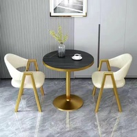 Nouveaux produits Offre Spéciale table de négociation de luxe légère nordique table de magasin de thé au lait moderne simple table ronde de ménage de petite unité
