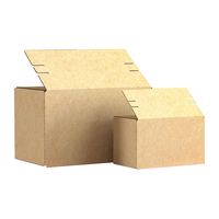 Boîte en carton ondulé avec fabrication de bande de déchirure montre en carton ondulé noir personnalisé boîte d'emballage pour lunettes d'expédition