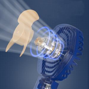 พัดลมตั้งโต๊ะแบบพกพา ชาร์จผ่าน USB ปรับแต่งได้ เสียงเบา ลมแรง เหมาะสำหรับหอพัก สำ<span class=keywords><strong>นักงาน</strong></span> ของขวัญ - Product Image 6