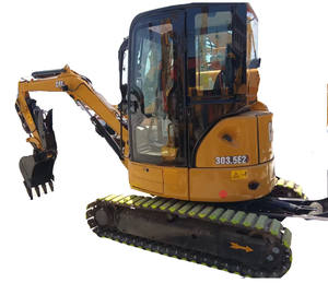 Excavatrice hydraulique d'occasion Cat 303.5e2, mini-excavatrice avec un poids opérationnel de 3,5 tonnes, dotée de composants de pompe de moteur principaux - Product Image 1