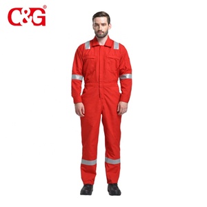 Oberoles Trabajo <strong>Flame</strong> <strong>Retardant</strong> Clothing <strong>Flame</strong> Resistant <strong>Coverall</strong> - Product Image 3