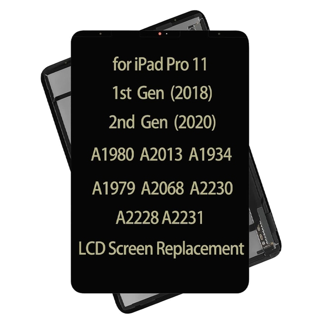 11" LCD Screen Replacement for iPad Pro 11 2nd Gen 2020 A2068 A2230 A2228 A2231 1st Gen A1934 A1979 LCD Display Touch