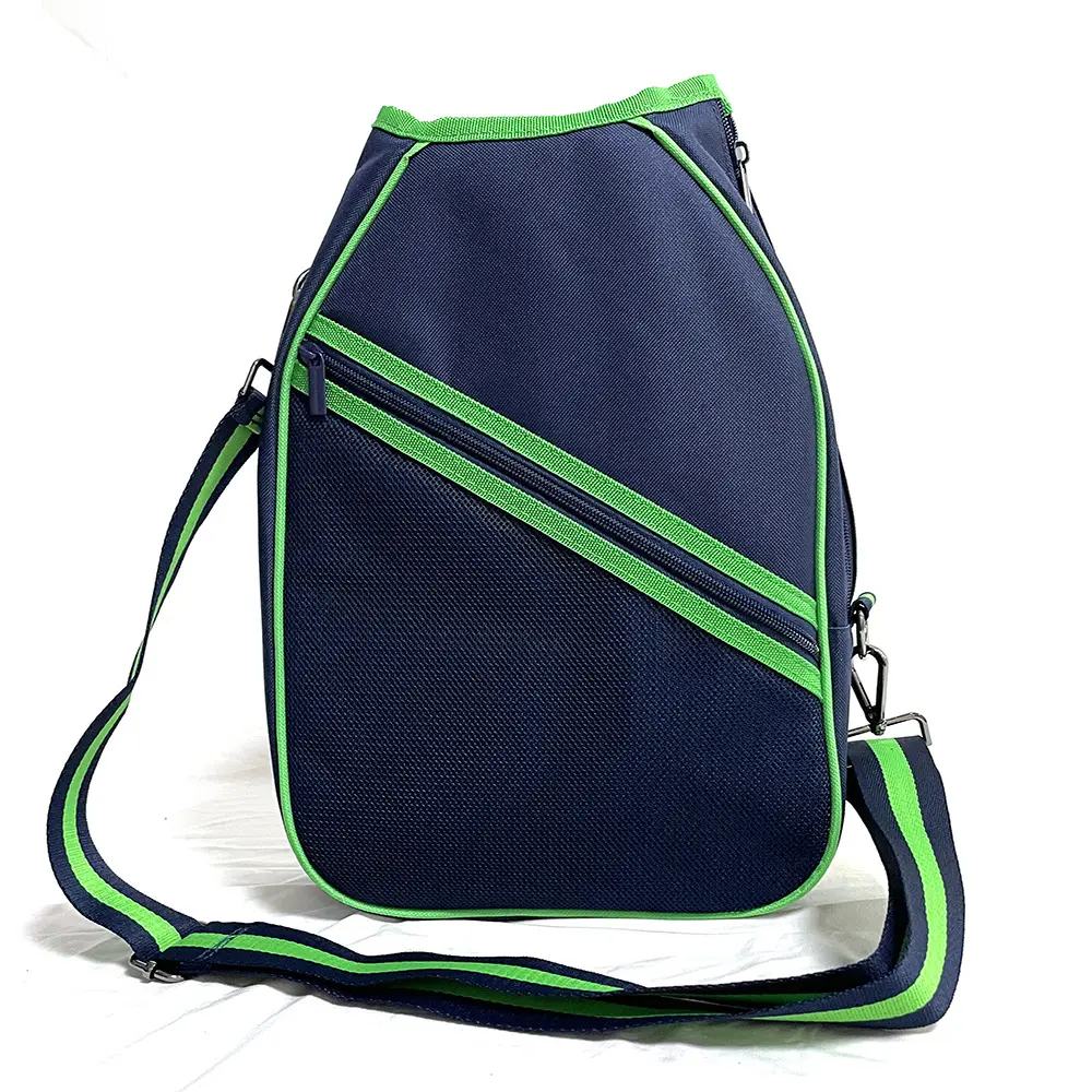 Best Verkopende Crossbody Sport Custom Gepersonaliseerde Paddle Bag Pickleball Rackets Peddel Sling Draagtas