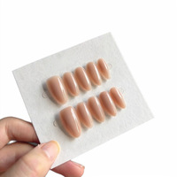 50 styles de collection d'ongles transfrontalière européenne et américaine # Lot de 14 faux ongles à presser, couvrance totale, vente en gros
