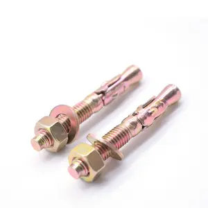 4.8/ 8.8/ 10.9/ 12.9 China Wedge Anchor Bolt M25 M12 Hex Stainless Steel 316 Wedge concrete Anchor Bolt